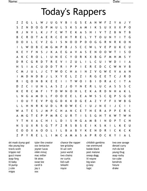 The Crossword Solver finds answers to. . My baby rapper of 2001 crossword clue